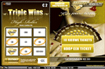 Speel Triple wins jackpot - &euro;2.00